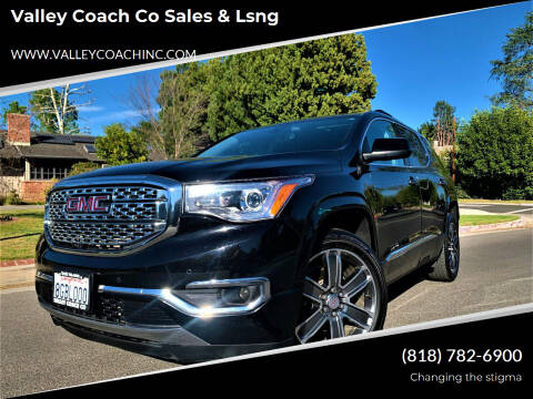 2018 GMC Acadia for sale at Valley Coach Co Sales & Lsng in Van Nuys CA