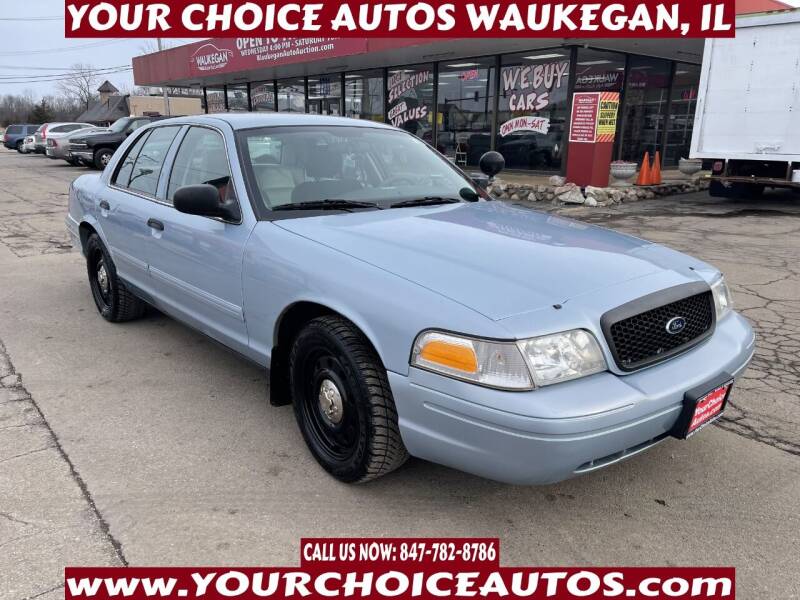 2010 Ford Crown Victoria for sale at Your Choice Autos - Waukegan in Waukegan IL
