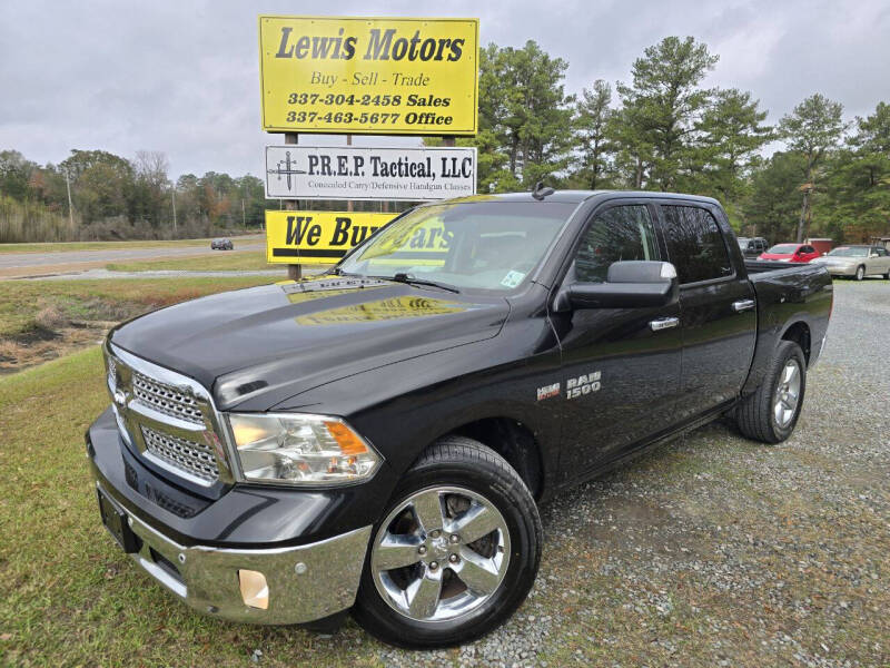 2016 RAM 1500 for sale at Lewis Motors LLC in Deridder LA