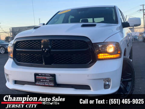 2018 RAM 1500 for sale at CHAMPION AUTO SALES OF JERSEY CITY in Jersey City NJ