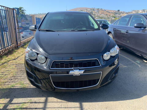 2013 Chevrolet Sonic for sale at GRAND AUTO SALES - CALL or TEXT us at 619-503-3657 in Spring Valley CA