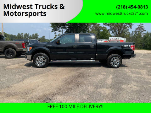 2013 Ford F-150 for sale at Midwest Trucks & Motorsports in Merrifield MN