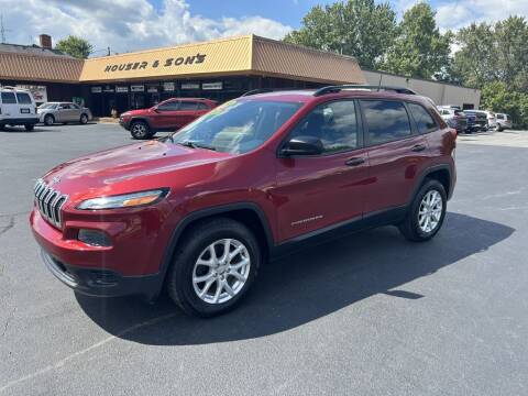 2016 Jeep Cherokee for sale at Houser & Son Auto Sales in Blountville TN