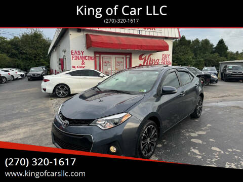 2016 Toyota Corolla for sale at King of Car LLC in Bowling Green KY