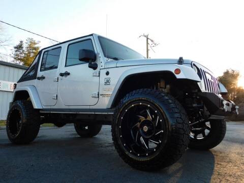 2008 Jeep Wrangler Unlimited for sale at Used Cars For Sale in Kernersville NC