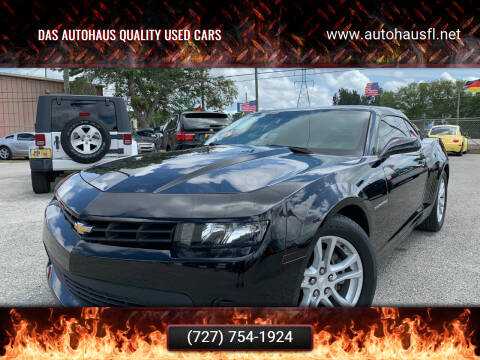2015 Chevrolet Camaro for sale at Das Autohaus Quality Used Cars in Clearwater FL