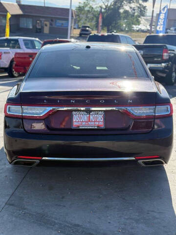 2017 Lincoln Continental Select
