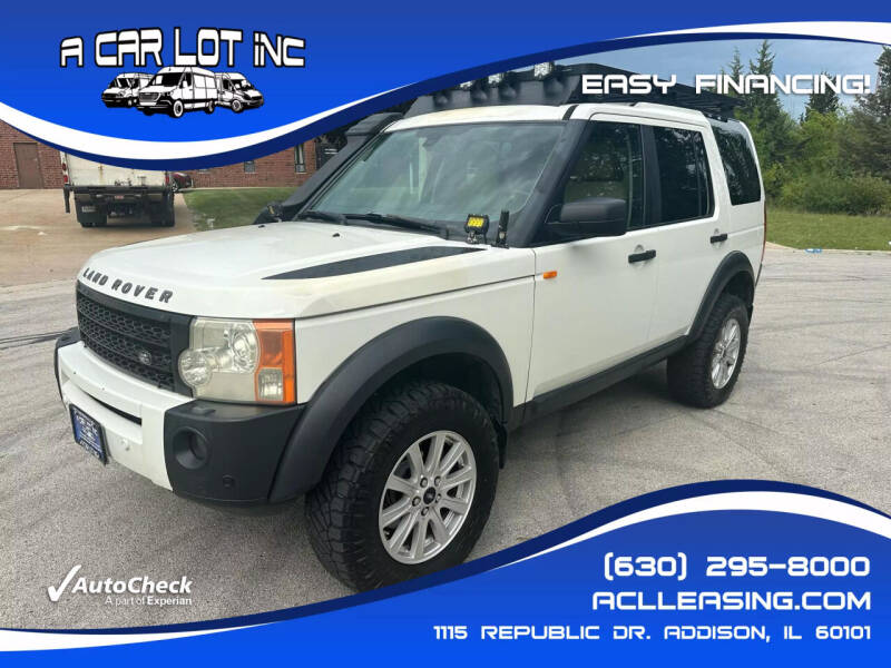 2007 Land Rover LR3 for sale at A Car Lot Inc. in Addison IL