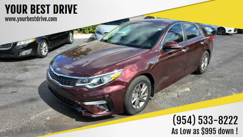 2019 Kia Optima for sale at YOUR BEST DRIVE in Oakland Park FL