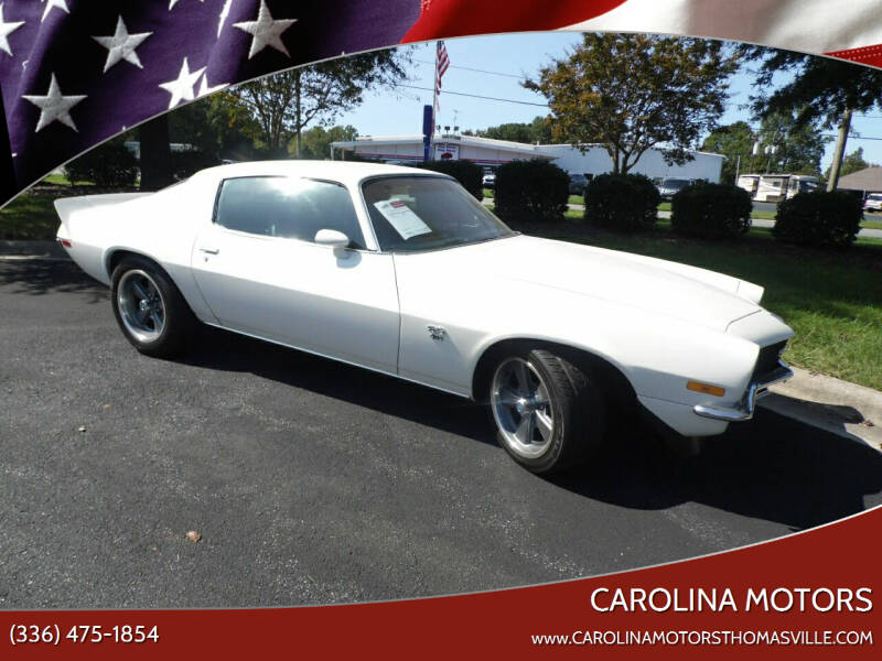 1971 Chevrolet Camaro for sale at Carolina Motors in Thomasville NC