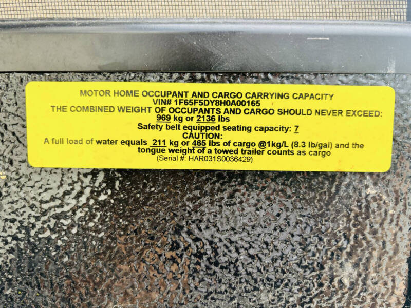 2017 Thor Motor Coach Hurricane 31S