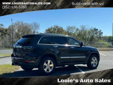 2012 Jeep Grand Cherokee for sale at Louie's Auto Sales in Leesburg FL