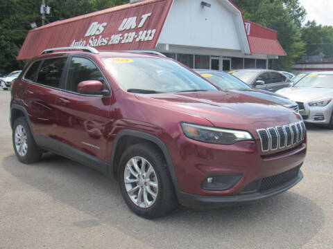 2019 Jeep Cherokee for sale at Discount Auto Sales in Pell City AL