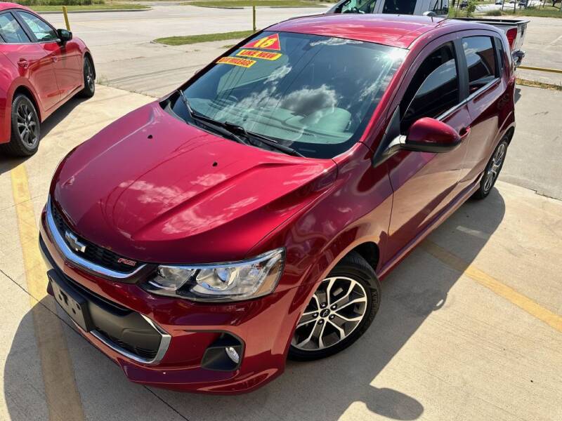 2018 Chevrolet Sonic for sale at Raj Motors Sales in Greenville TX