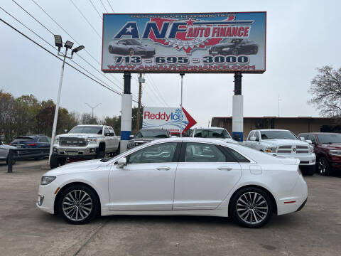 2020 Lincoln MKZ for sale at ANF AUTO FINANCE in Houston TX