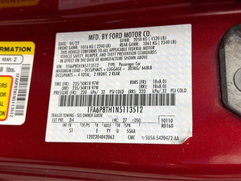 2022 Ford Mustang EcoBoost Premium