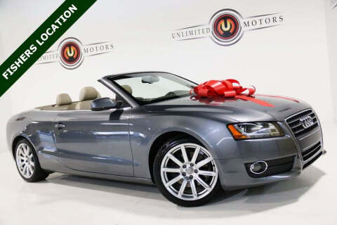 2012 Audi A5 for sale at Unlimited Motors in Fishers IN