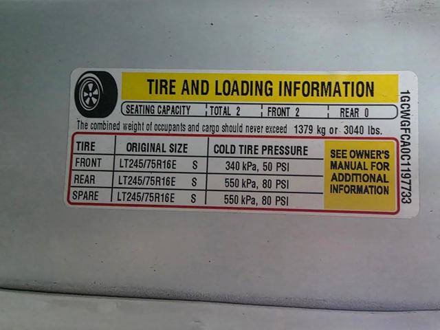 2012 Chevrolet Express 2500