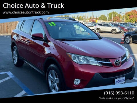 2013 Toyota RAV4 for sale at Choice Auto & Truck in Sacramento CA