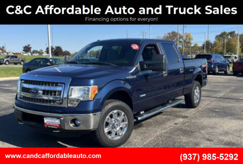2013 Ford F-150 for sale at C&C Affordable Auto and Truck Sales in Tipp City OH