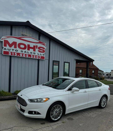 2016 Ford Fusion for sale at Moh's Auto Sales LLC in Ankeny IA