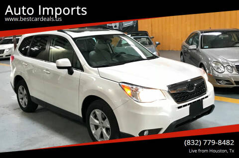 2015 Subaru Forester for sale at Auto Imports in Houston TX