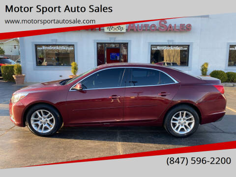 2015 Chevrolet Malibu for sale at Motor Sport Auto Sales in Waukegan IL