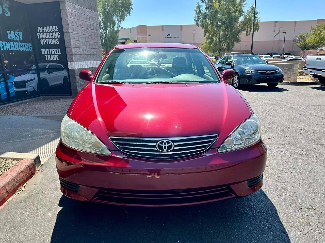 2005 Toyota Camry for sale at HUDSONS AUTOS in Gilbert, AZ