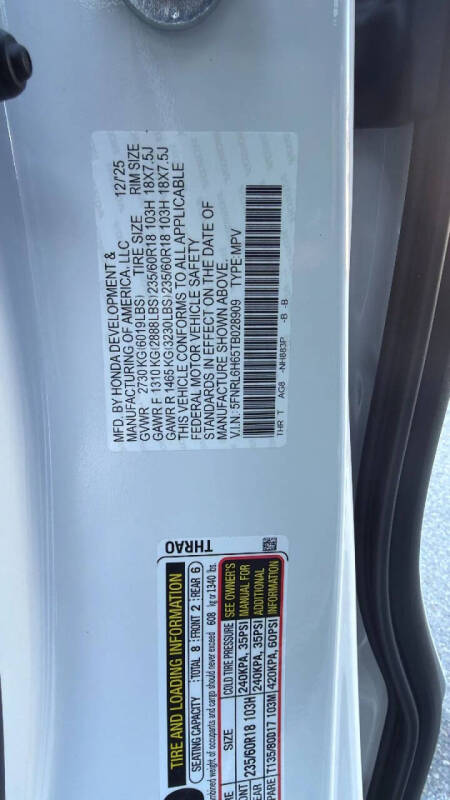 2026 Honda Odyssey EX-L