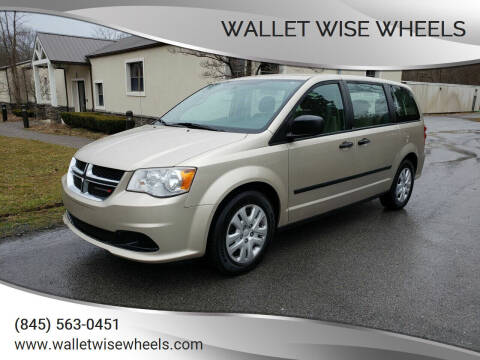 2013 Dodge Grand Caravan for sale at Wallet Wise Wheels in Montgomery NY