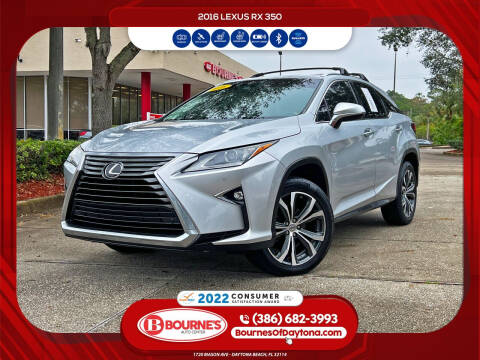 2016 Lexus RX 350 for sale at Bourne's Auto Center in Daytona Beach FL