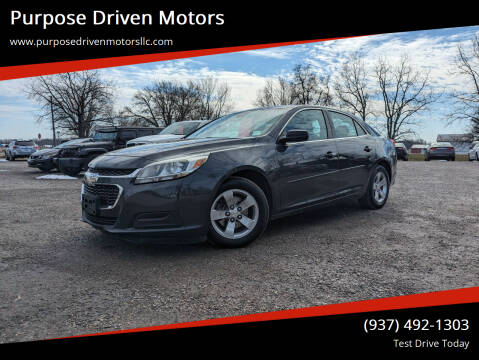 2015 Chevrolet Malibu for sale at Purpose Driven Motors in Sidney OH