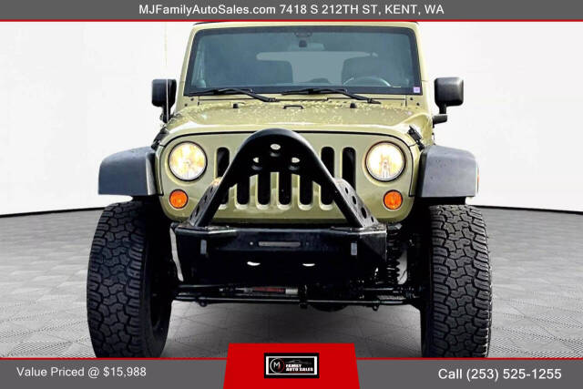 2013 Jeep Wrangler for sale at MJ FAMILY AUTO SALES in Kent, WA