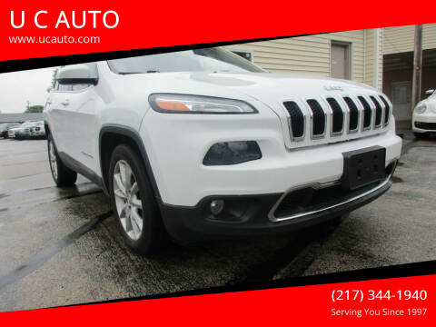 2015 Jeep Cherokee for sale at U C AUTO in Urbana IL