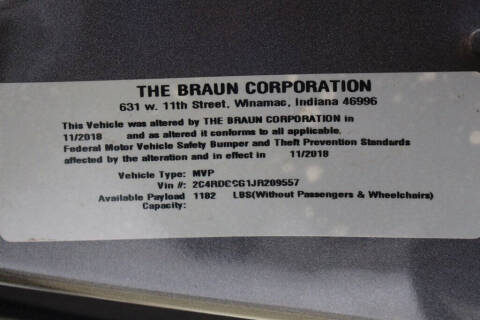 2018 Dodge Grand Caravan SXT