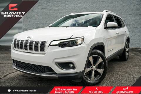 2019 Jeep Cherokee for sale at Gravity Autos Roswell in Roswell GA