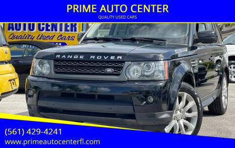 2011 Land Rover Range Rover Sport for sale at PRIME AUTO CENTER in Palm Springs FL