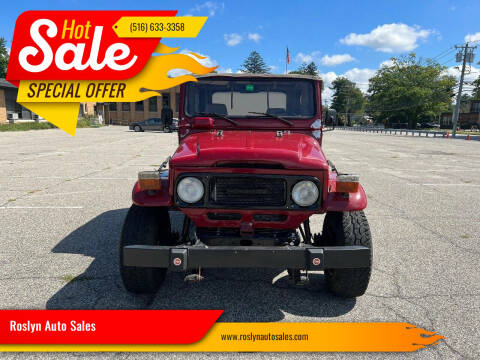 1980 Toyota Land Cruiser for sale at Roslyn Auto Sales in Roslyn Heights NY