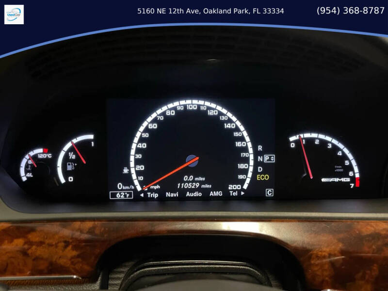 2012 Mercedes-Benz S-Class S 63 AMG