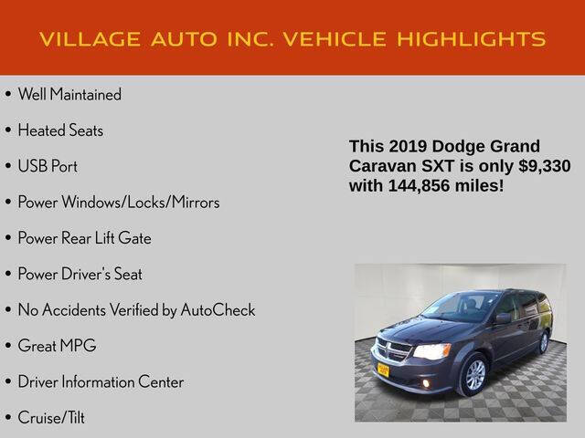 2019 Dodge Grand Caravan SXT