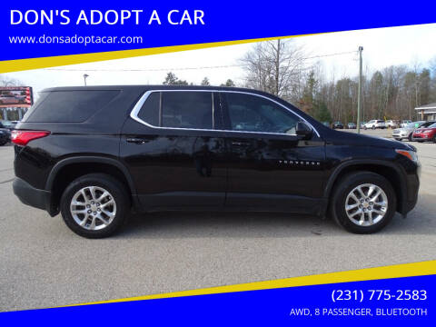 2019 Chevrolet Traverse for sale at DON'S ADOPT A CAR in Cadillac MI