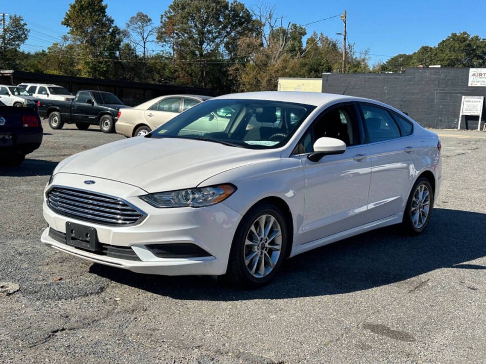 2017 Ford Fusion for sale at Wild Horses Auto Sales in Gastonia, NC