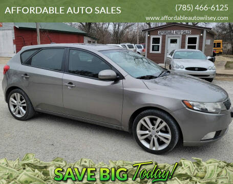 2012 Kia Forte5 for sale at AFFORDABLE AUTO SALES in Wilsey KS