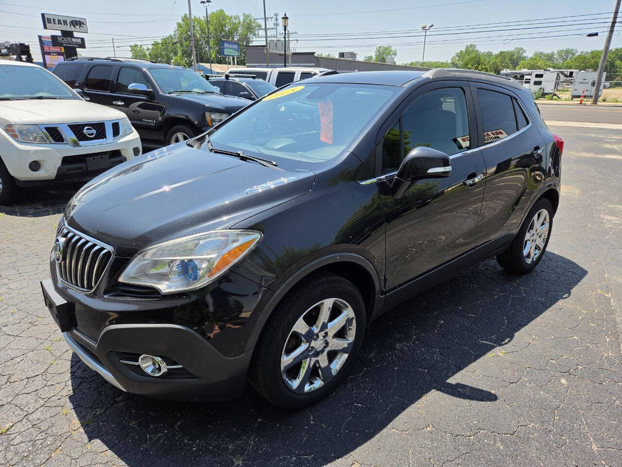 Gray 2015 Buick Encore Leather AWD Leather 4dr Crossover 2