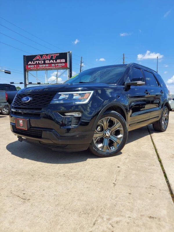 2018 Ford Explorer for sale at AMT AUTO SALES LLC in Houston TX