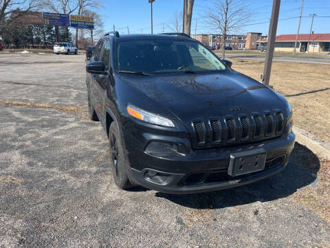 2015 Jeep Cherokee for sale at Hamburg Motors in Hamburg NY