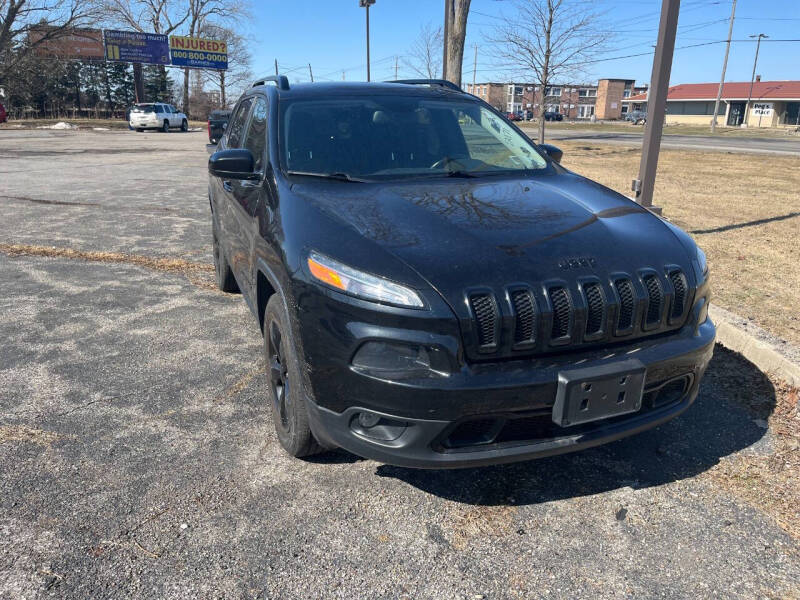 2015 Jeep Cherokee for sale at Hamburg Motors in Hamburg NY