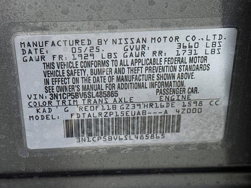 2025 Nissan Kicks Play S