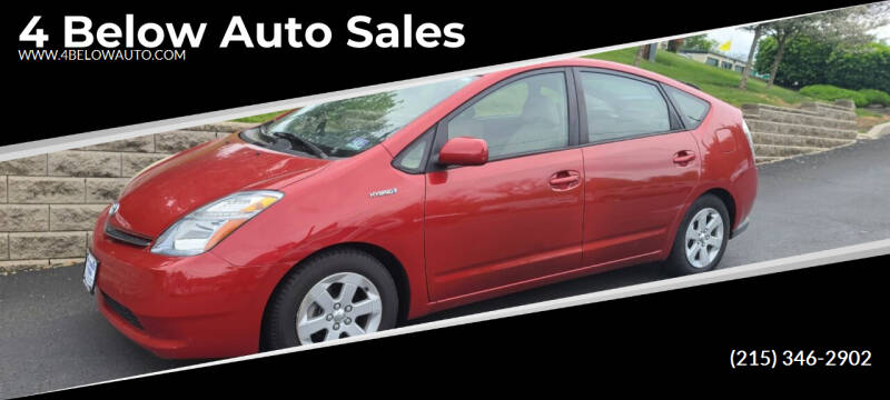 2006 Toyota Prius for sale at 4 Below Auto Sales in Willow Grove PA