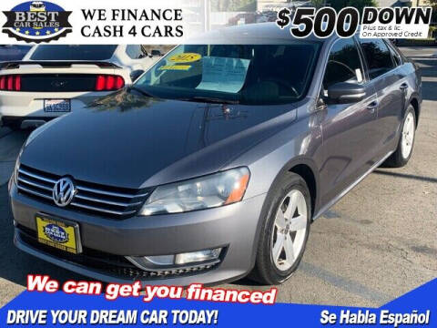 2015 Volkswagen Passat for sale at Best Car Sales in South Gate CA